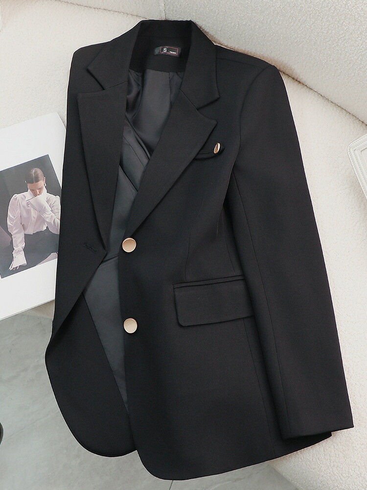 レディース ジャケット 紫色 韓国風 デザイン感 春秋 新作 おしゃれ 小柄 ファッション 5,022円