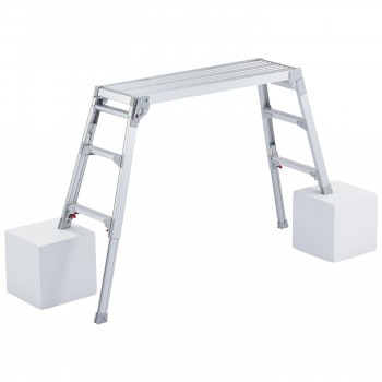 段差で使える! 脚部伸縮足場台 DRS-1000c