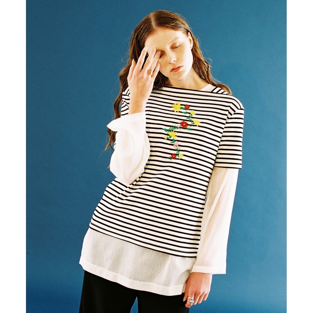 ラーティジェント WZ スクエア TEE_BK