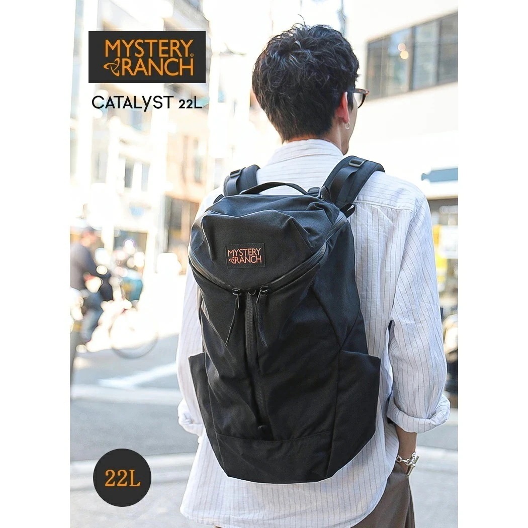 MYSTERY RANCH ミステリーランチ カタリスト バックパック CATALYST 22L BLACK ( 黒 ブラック バッグ BAG リュック 鞄 カバン メンズ レディース ミリタリー 1