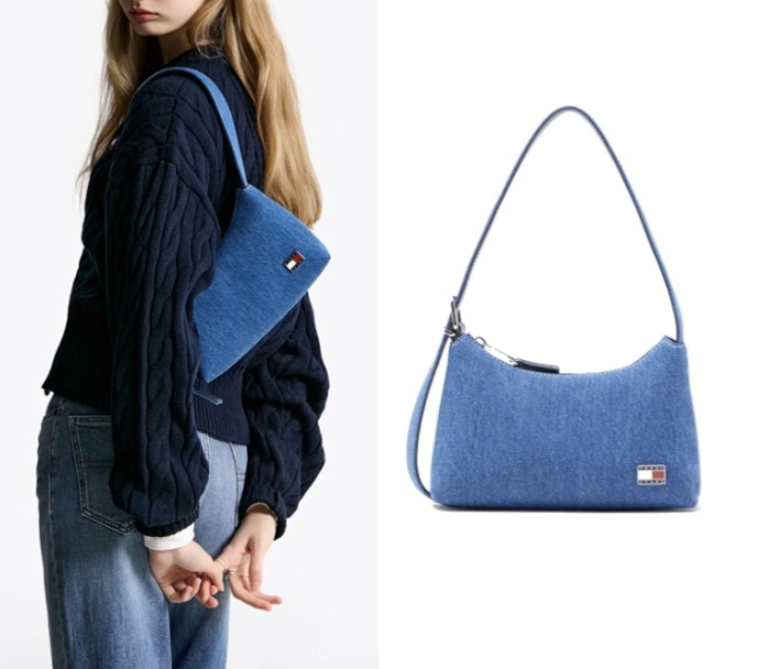 Cool Denim Shoulder Bag (T32F7ABG16TWT11AF)