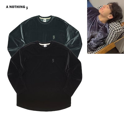 BTS ジョングク着用　A NOTHING ドロップショルダーシャツ BTS ジョングク着用 A NOTHING ドロップショルダーシャツ