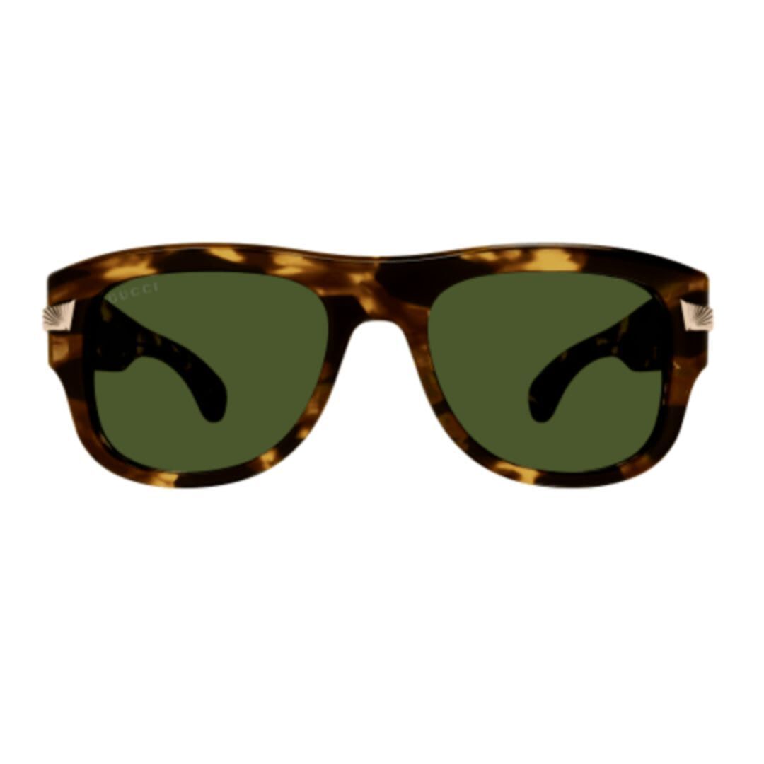 GG1517S003 havana havana green 秋冬2024 サングラス・メガネ メンズ ia