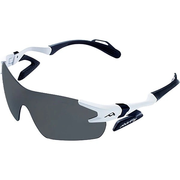 AirFly エアフライ AF-301 C-2P 鼻パッドのないスポーツサングラス ホワイトマット ユニセックス