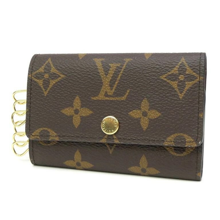 ルイ・ヴィトン LOUISVUITTON キーケース ミュルティクレ 6 モノグラム M62630 【中古】(70332)