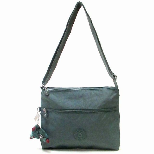 KipLing キプリング アウトレット ショルダーバッグ ANNABELLE CU　ダブルファスナーKI93080FE