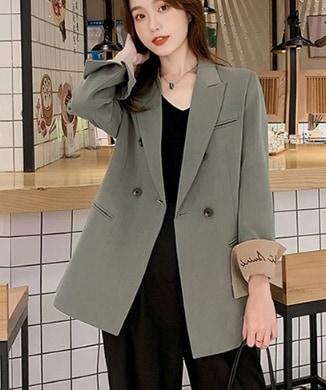 レディース ジャケット アウター 上着 ミドル丈 7分袖 長袖 折り返し袖 おしゃれ裏地 襟付き ワイド 刺繍 大人可愛い きれいめ シンプル カジュアル 上品 おしゃれ かっこいい こなれ感 ラフ