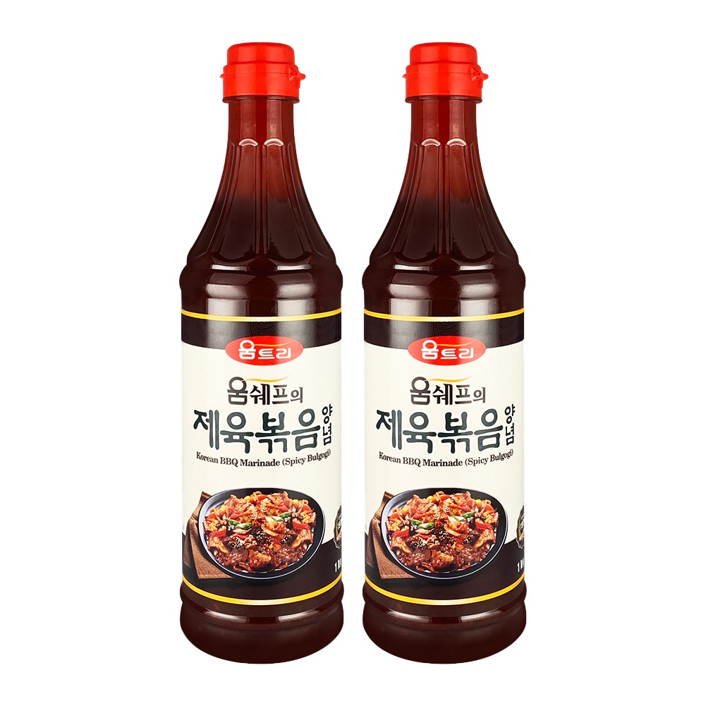 [ウムツリー] Korean BBQ Marinade (Spicy Bulgogi) 1kg X 2個