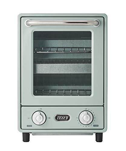 色：ペールアクア 【Toffy/トフィー】 オーブントースター K-TS4（ペールアクア） 縦型トー