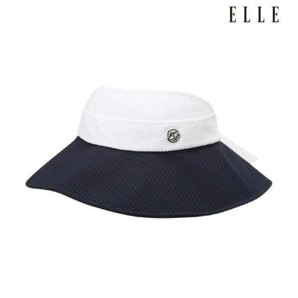 ゴルフ セーブゾーン01 女性 リボン ポイント ワイド サンバイザー 6L47401 820 (E45741066)