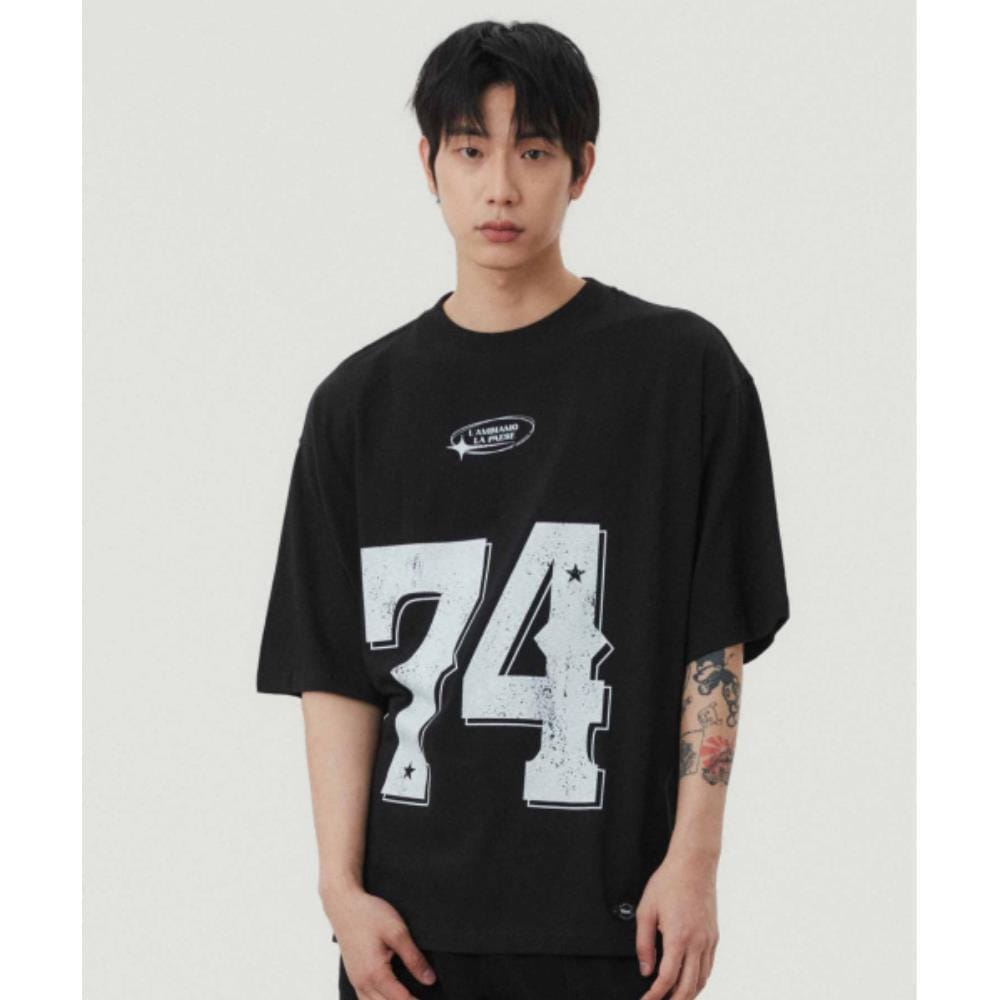 WMC Numbered T-shirt BLACK O-MOBAS4M52606 5,468円