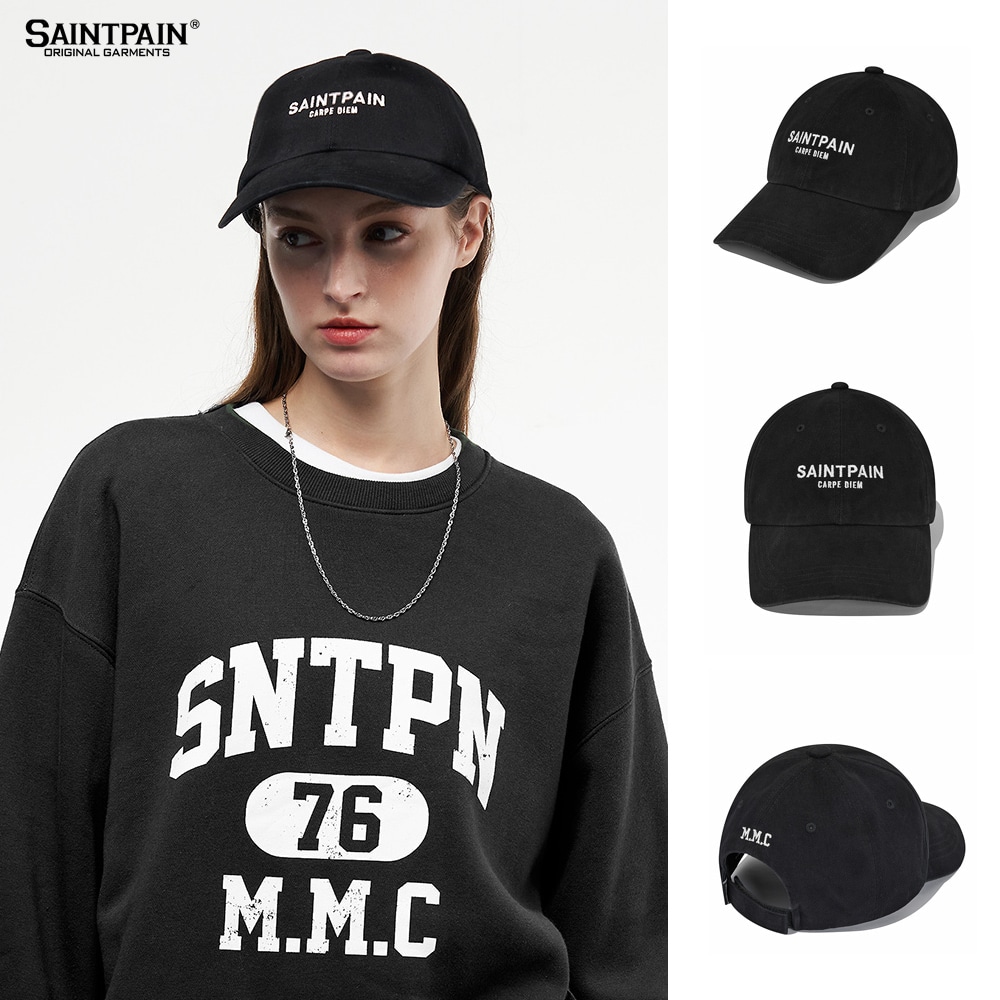 SP VRTN LOGO BALL CAP-BLACK