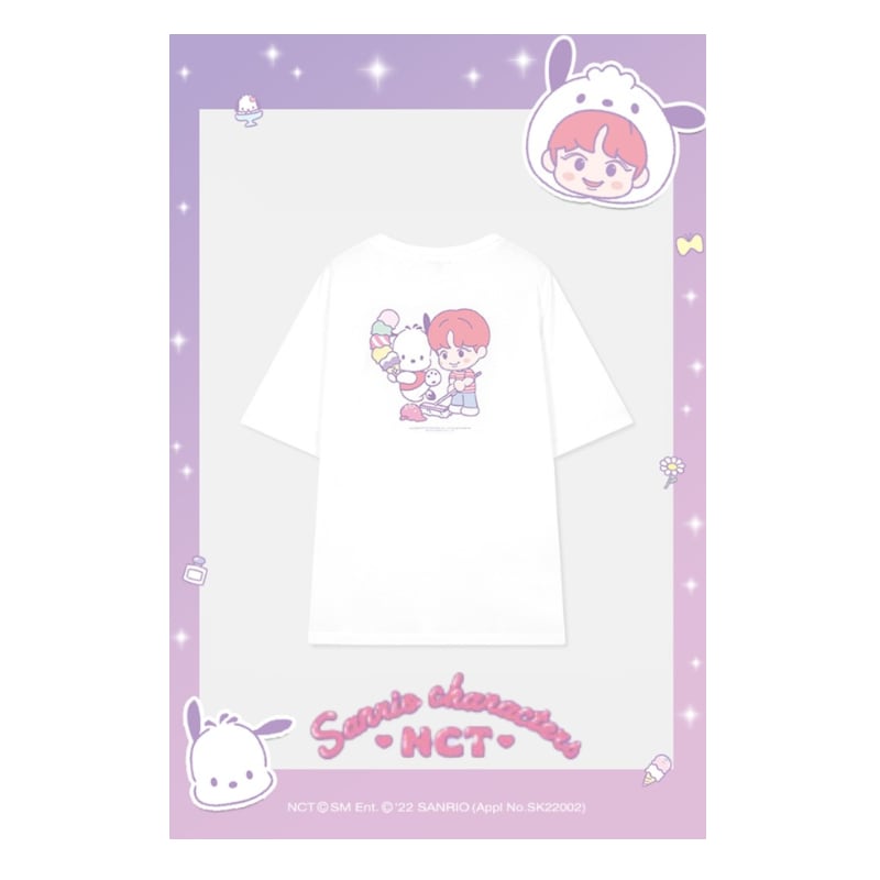 NCT x sanrio トレカ [Jungwoo] t-shirts