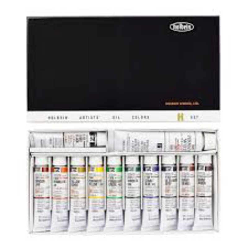 ホルベイン工業　H 油絵具 Hセット(20ml11色 50mlホワイト) ホルベイン　905