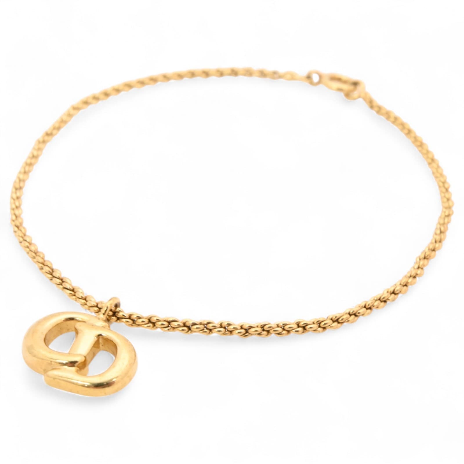 ディオール ブレスレット CDロゴ ゴールド Bランク di6606kw