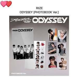 RIIZE ライズ　ODYSSEY トレカ　ラキドロ　コンプ韓国限定E612 RIIZE ODYSSEY ラキドロ トレカ ラブブ ミニレコード