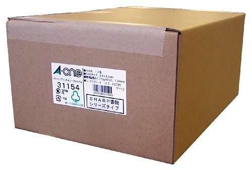 パソコンラベルシャープ12面 31154 00060894