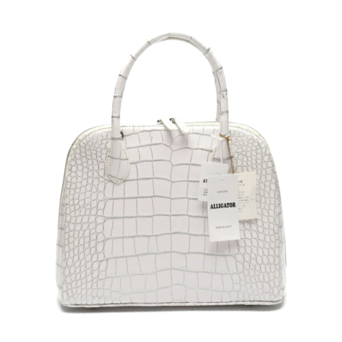 クロコダイルLB3119 2WAYバッグ ホワイト