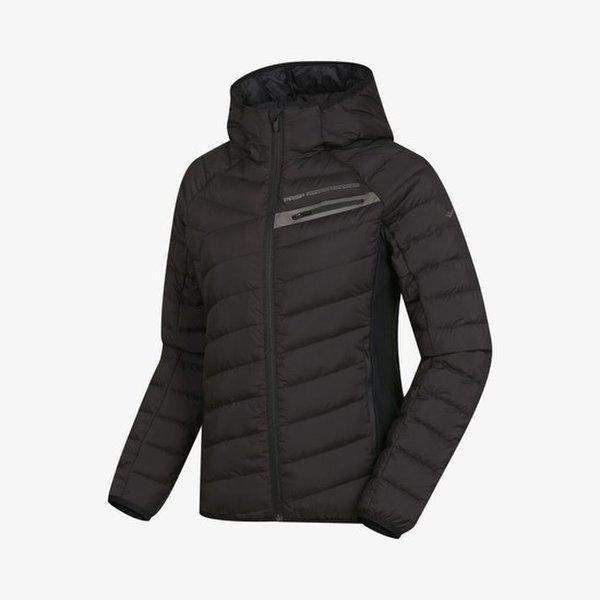 女性トリコットハイブリッド軽量グースダウンジャケットPW3WD22W733_GJA