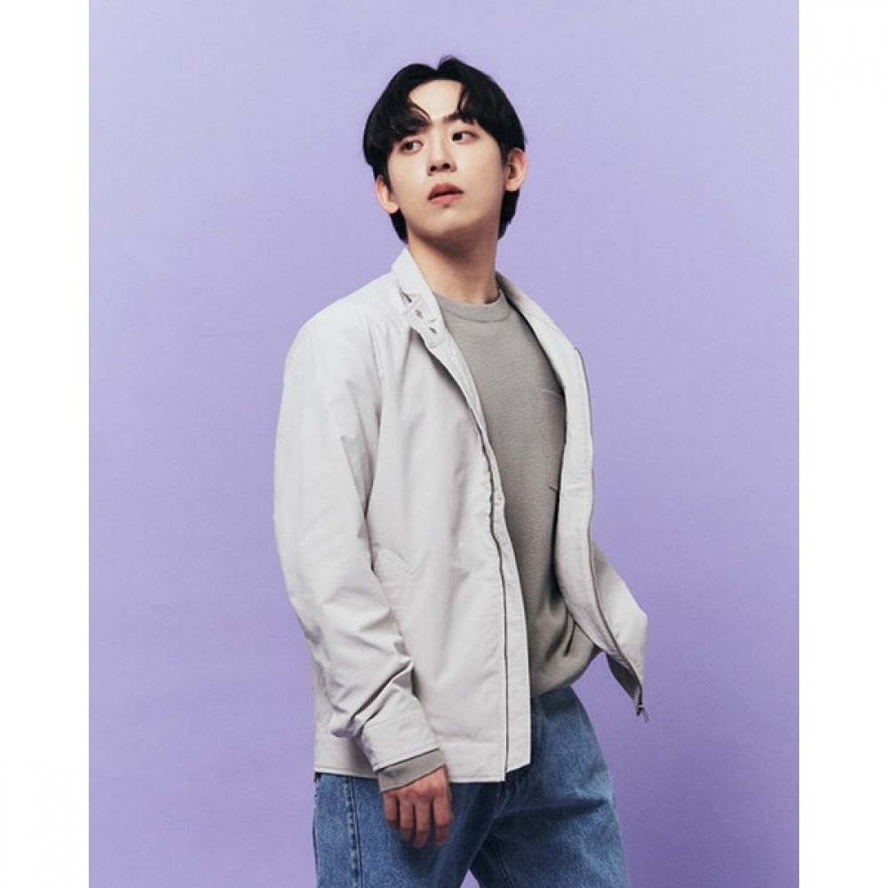 (エディション) メンズベーシックハイネックジャンパー_NNE2JJ1991