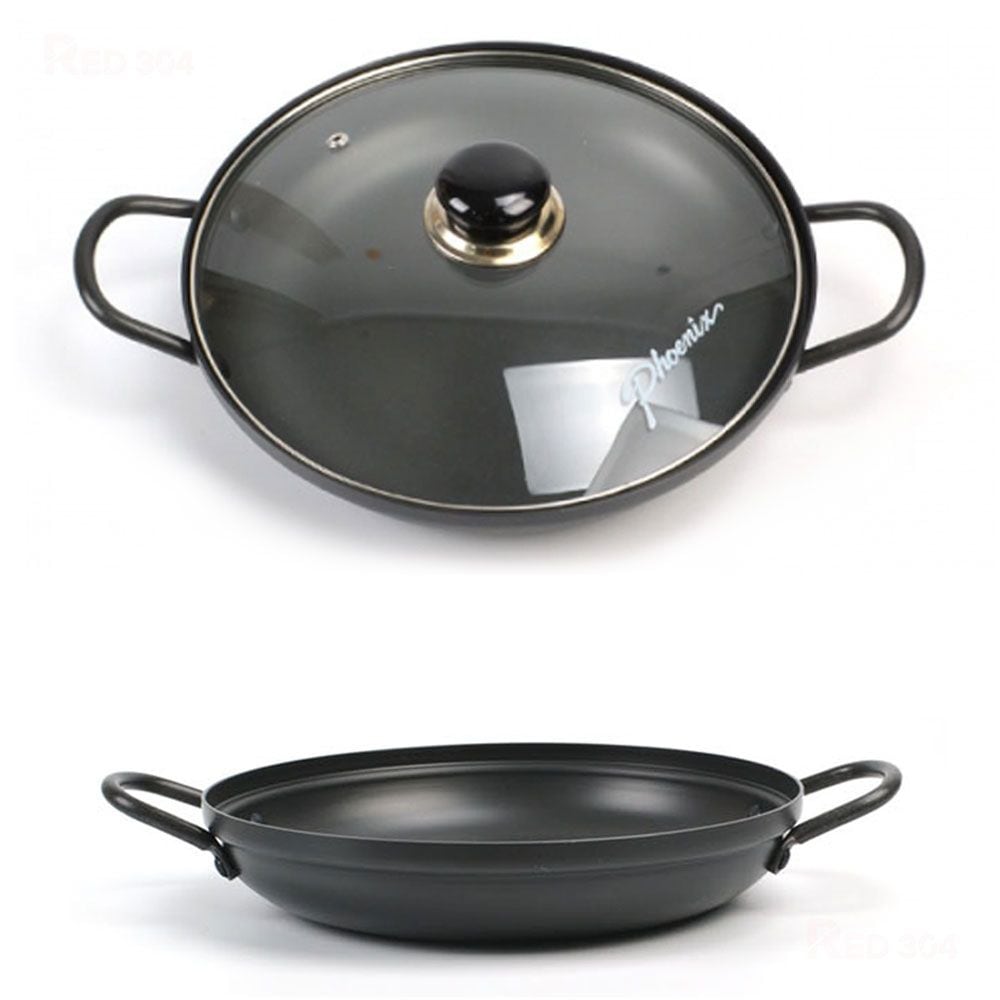 硬質スパイシーチート鍋鍋鍋26cm 6号蓋付き