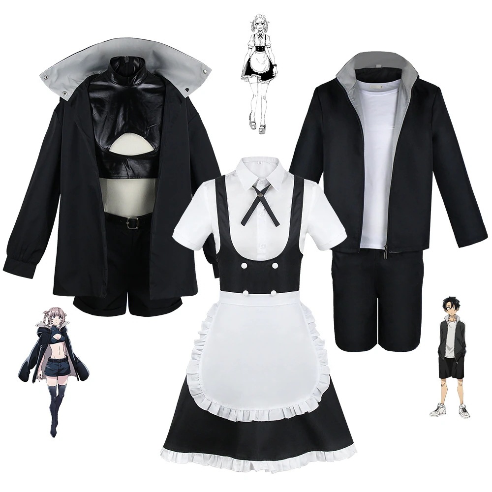 ハロウィーンアニメcos服徹夜歌七草36夜守光コスプレ衣装演技服