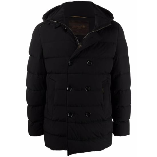 MOORER Men Coats I100188 FLORIO KN NERO BLACK