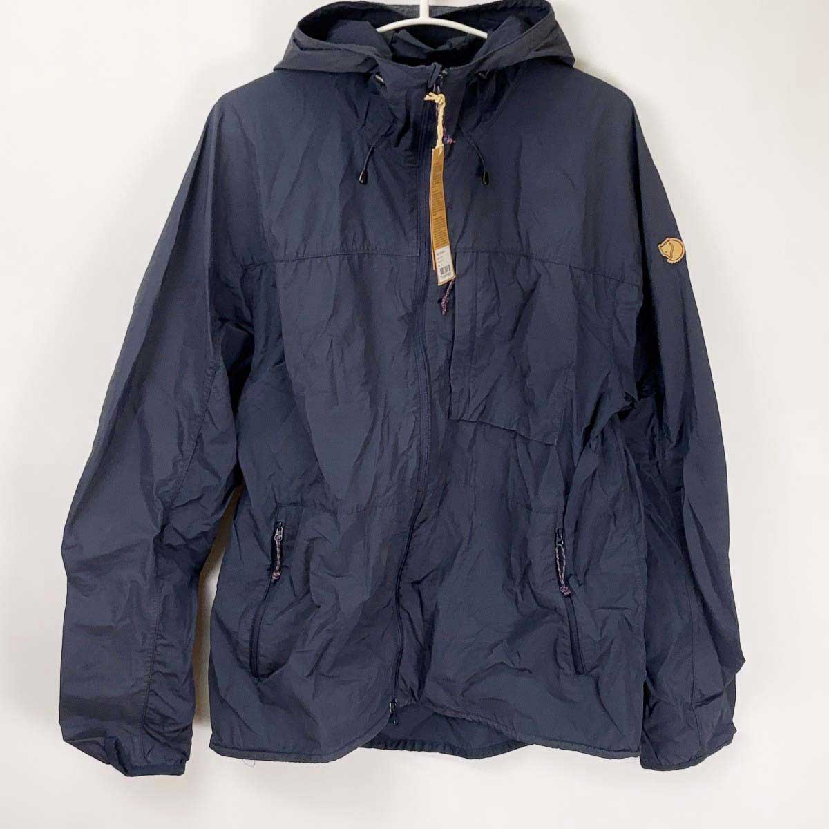 【中古】フェールラーベン High Coast Wind ハイコースト ウィンドジャケット M ネイビー 82464 メンズ FJALL RAVEN