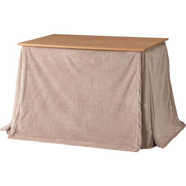 ダイニング用こたつ布団（単品） ベージュ 約W247xD202cm