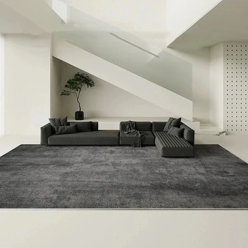 カーペット新しい ハイエンド 無洗濯 拭け ソファー 絨毯 ファッション 高級感 ローテーブル グレー カーペット