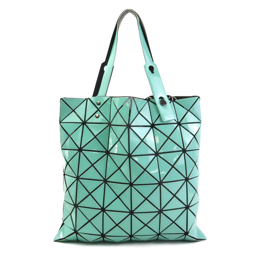 BAOBAO ISSEYMIYAKE バオバオ イッセイミヤケ ハンドバッグ PVC グリーン レディース r10380m