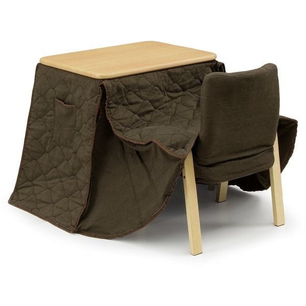 こたつ セット 0034375 メイク 暖卓椅子布団 3点セット NA メーカー直送