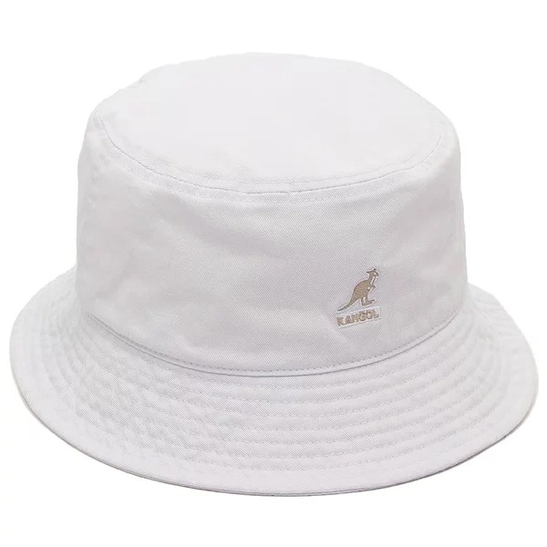 帽子 ウォッシュドバケット バケットハット ホワイト メンズ レディース ユニセックス WASHED BUCKET K4224HT WHT