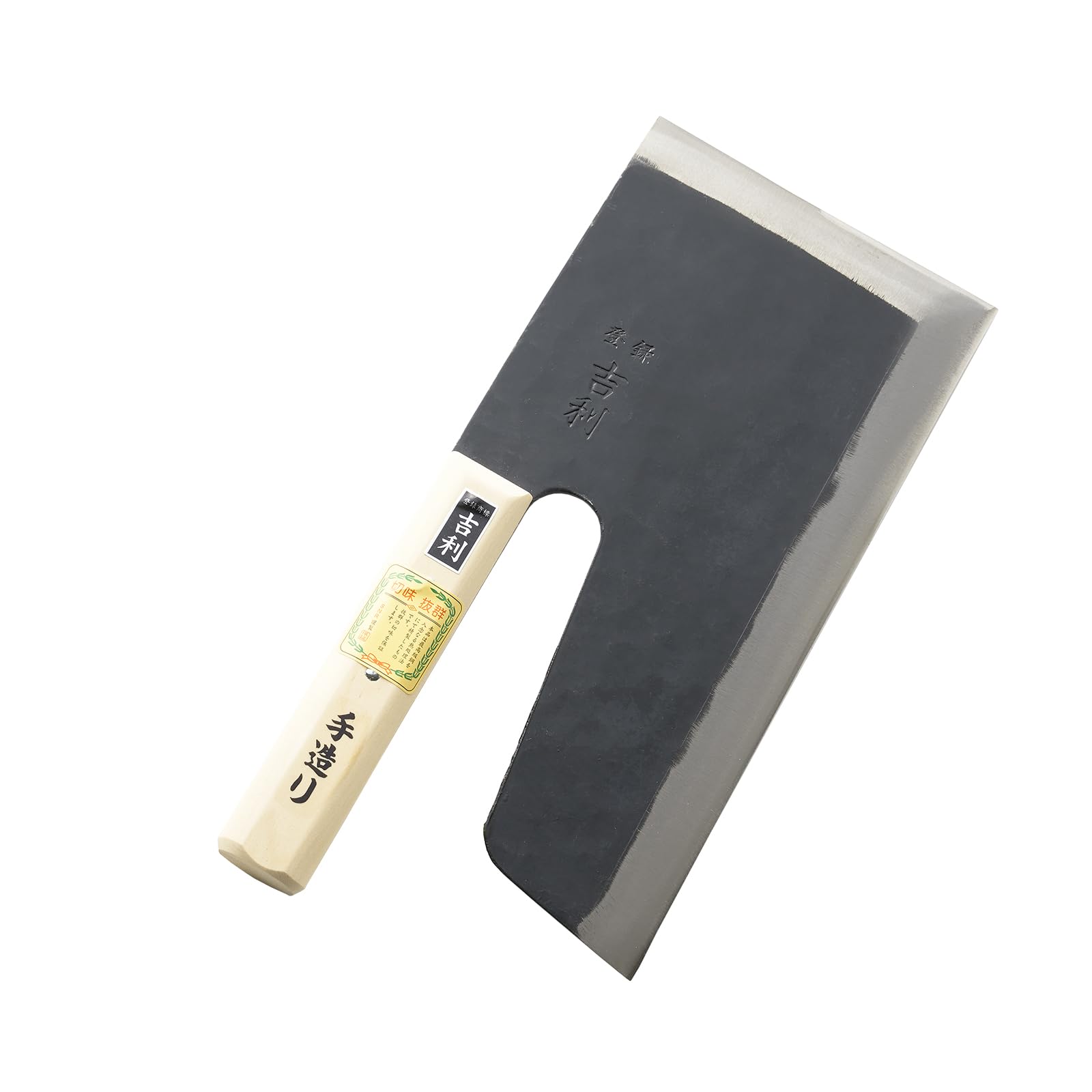 プロ用 メン切包丁 中厚 295mm 国産 日本製 職人 手造り 鍛造 永切れ 丈夫 そば 麺切り包丁 麺切