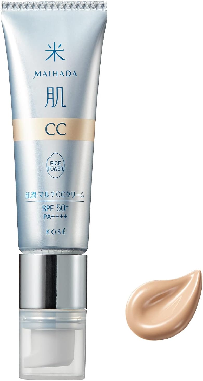 米肌 MAIHADA 肌潤マルチCCクリーム SPF50+ PA++++ 30mL ライスパワーNo.7 00 ライトベージュ 4902