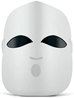 Elitzia LED光美容マスク 赤・青・オレンジ3色光 ホームケア ツヤ肌ケア 軽量設計 柔軟素材 108LED ET036 (ホワイト)