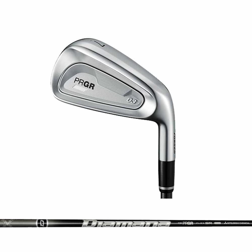 03 アイアン ウエッジ単品 Diamana M FOR PRGR カーボンシャフト 2025