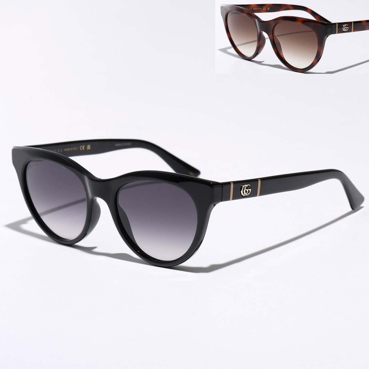 GUCCI グッチ サングラス GG0763S レディース ボストン型 眼鏡 メガネ GGメタルロゴ セルフレーム グラデーションレンズ アイウェア カラー3色 17,691円