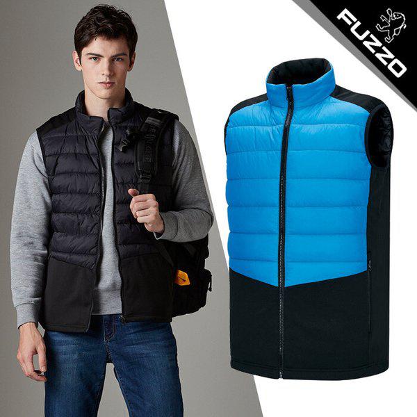 男女兼用パディングベスト FZ254-2 ブルー_M