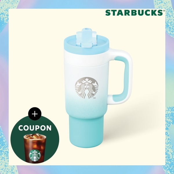 【Starbucks】 SS サーフビーチ ダフィー タンブラー 710ml スタバ韓国 (贈呈品なくなり次第予告なしで贈呈終了)