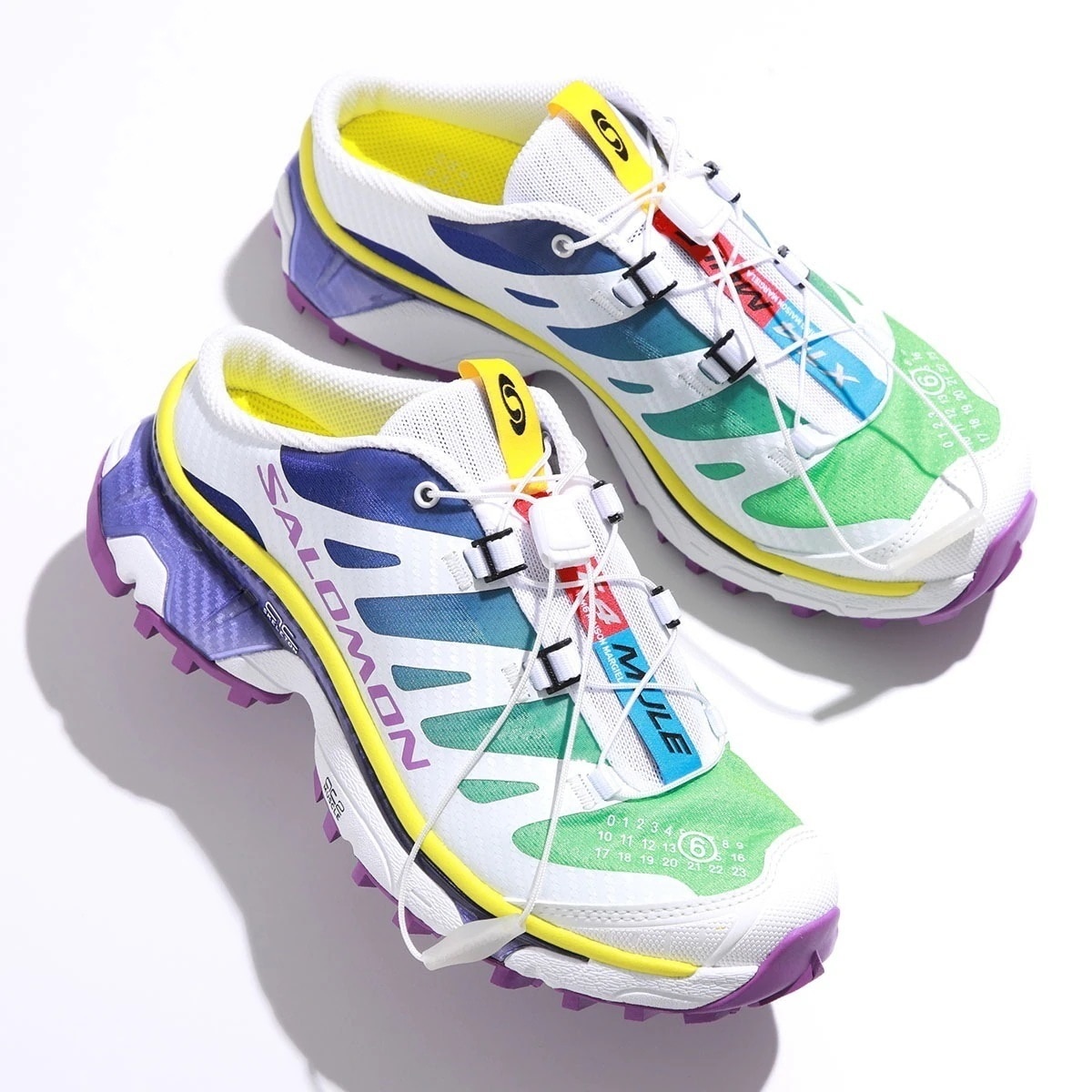 MM6 × SALOMON エムエムシックス メゾンマルジェラ サロモン スニーカー XT-4 MULE SH1WS0006 P6634 メンズ ミュール ローカット ロゴ シューズ 靴
