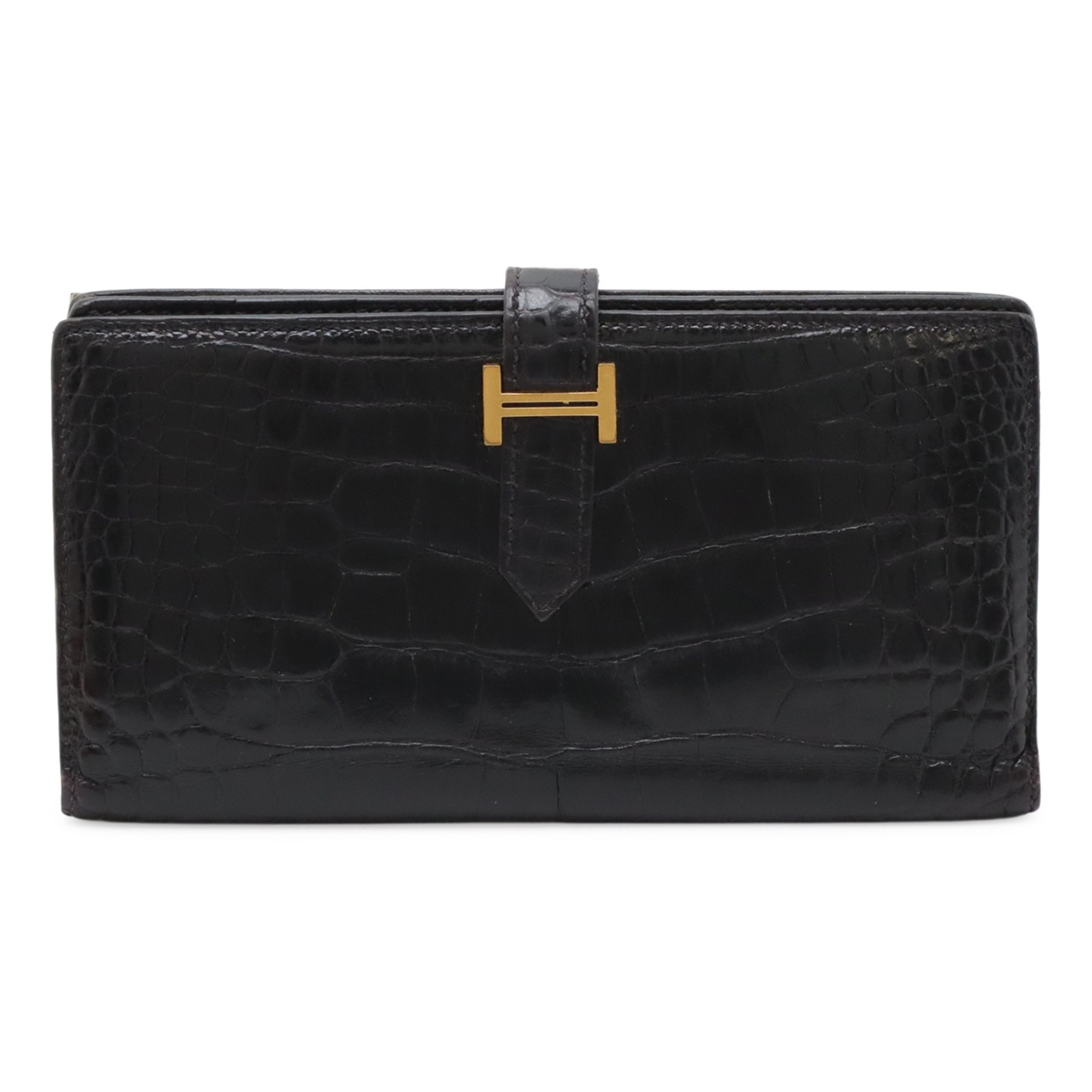 2個セット* ブラックとゴールドの二つ折り財布 PRADA プラダ 二つ折り財布