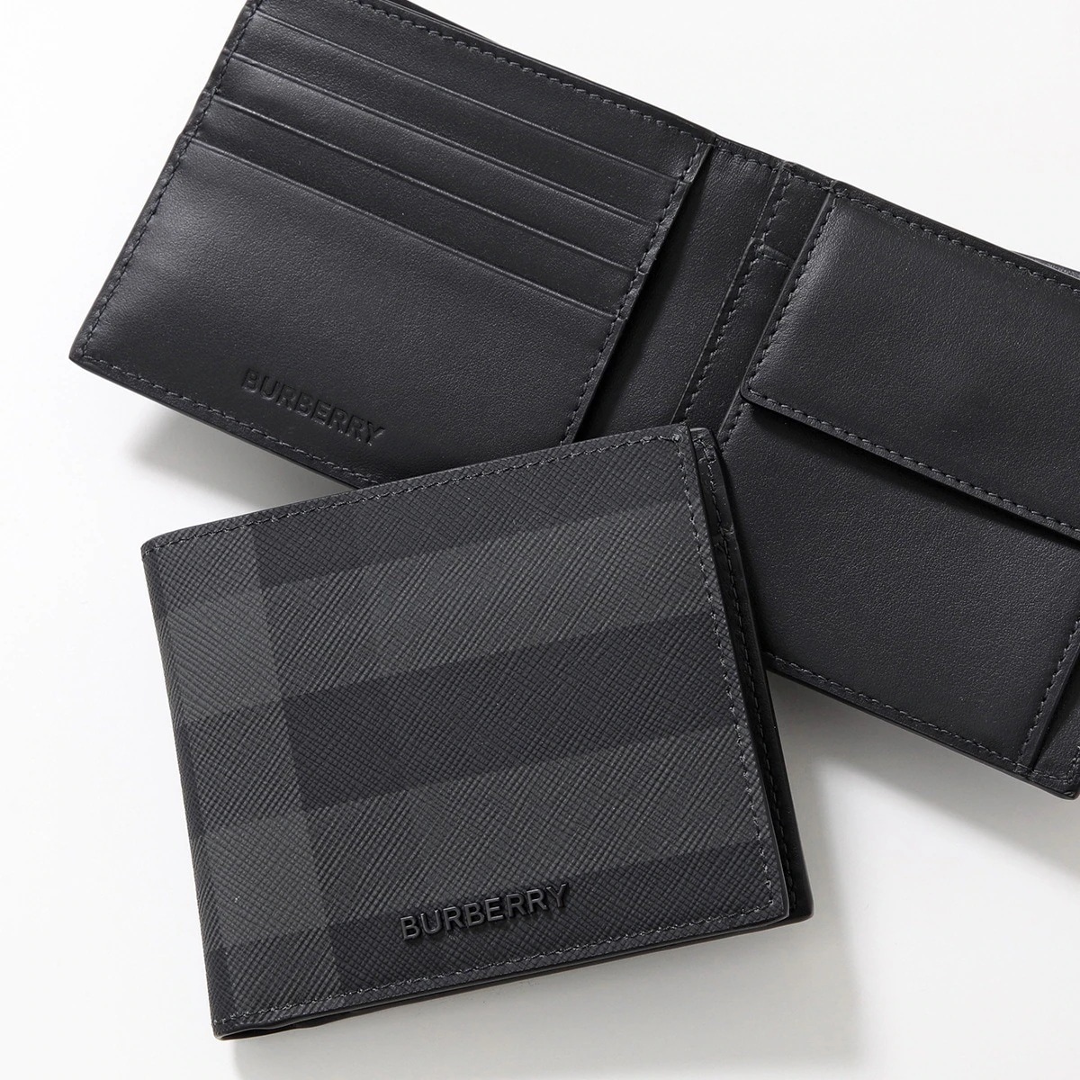 BURBERRY バーバリー 二つ折り財布 MS CC BILL COIN BRT 8064604 8070201 8073284 メンズ ミニ財布 ロゴ 小銭