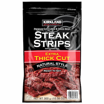 他サイト： カークランドシグネチャー ステーキ ストリップス 300g 大容量 コストコの商品画像