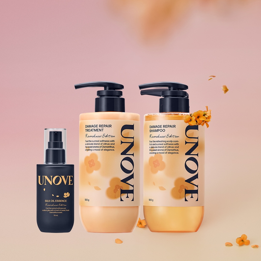 UNOVE ヘアケア商品まとめ売り Qoo10] UNOVE 【新発売】 シャンプートリートメントセッ : ヘア