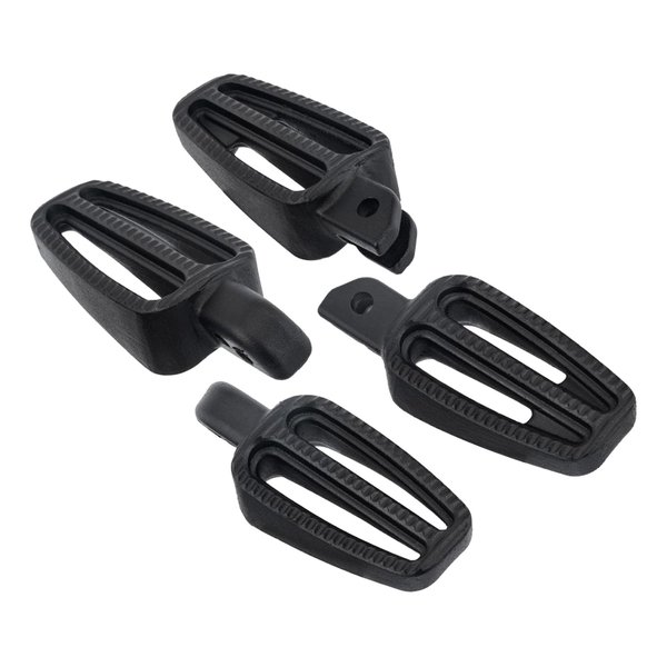 フットレスト フロント/リア用 ブラック MMU500