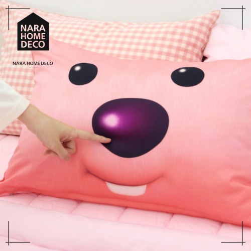 ジャンマンルピー 枕カバー Basic+MC枕綿 韓国人気 かわいい 韓国インテリア