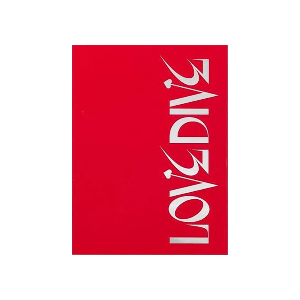 アイブ シングル2集アルバム LOVE DIVE VERSION 1バージョン1（赤）