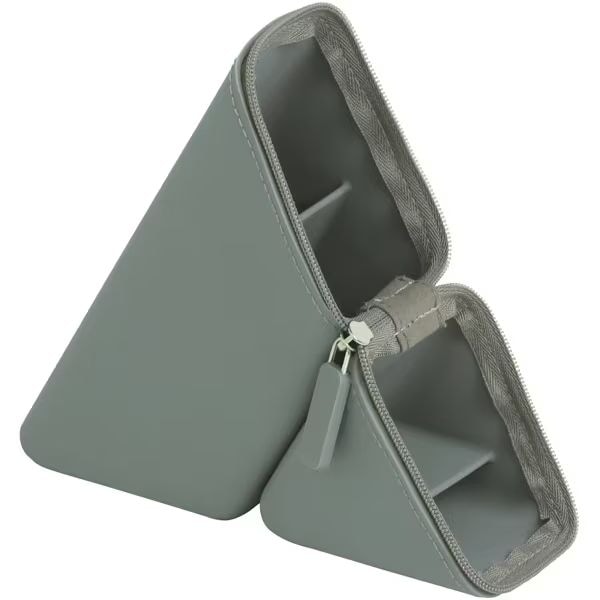 （まとめ買い）カクスタ 持ち運べる ポータブルペン立て シリコンタイプ グレー FD-8244-GL [x3]