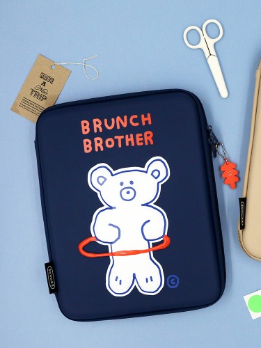 ROMANE 公式取扱店 Brunch Brother ポーラーベア iPadケース 11インチ EVAポーチ 9.7 10.5 11インチ